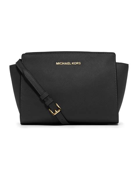 michael kors selma small black crossbody bag|Michael Kors selma medium.